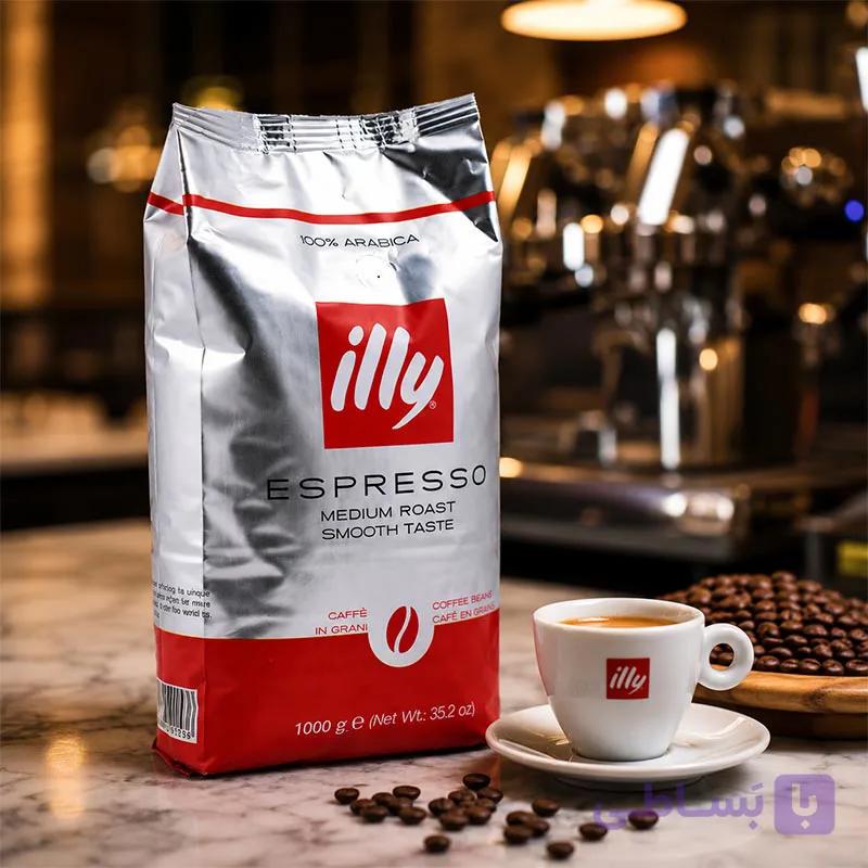 قهوه ایلی اسپرسو مدیوم رست 1 کیلویی | قیمت و خرید Illy — تصویر 1