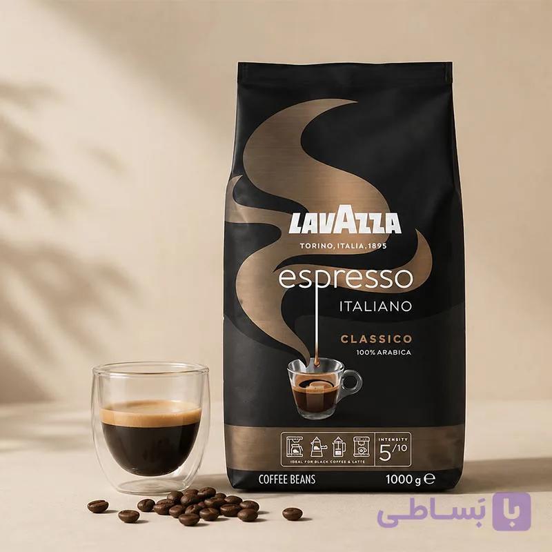 قهوه لاوازا اسپرسو ایتالیانو؛ 100٪ عربیکا با طعمی نرم و اصیل ایتالیایی — تصویر 1