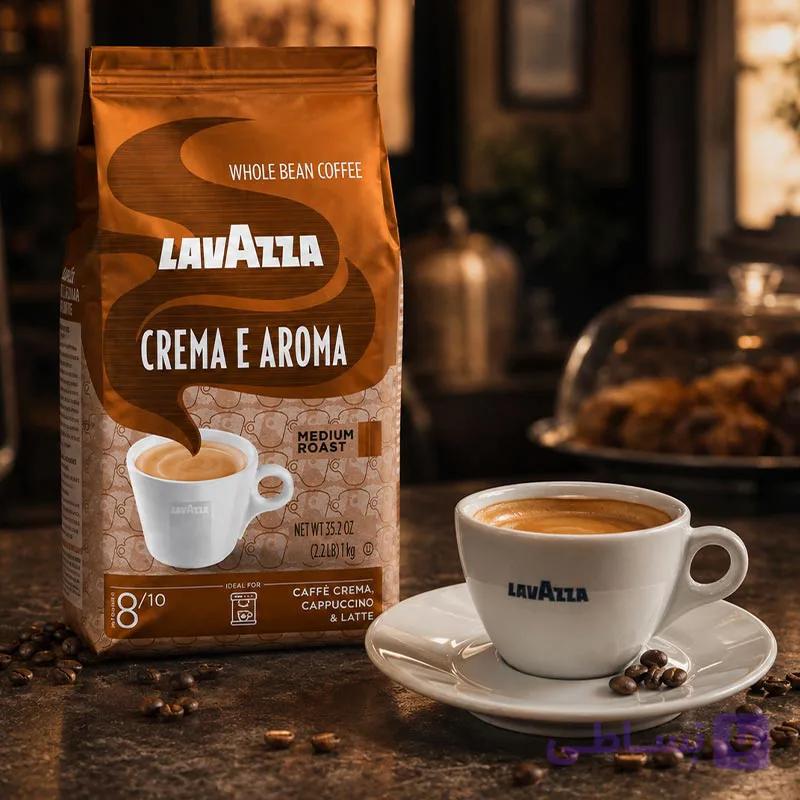 قهوه لاوازا کرما اروما ۱۰۰۰ گرمی (Lavazza) — تصویر 1