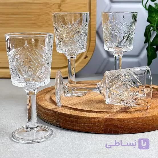 شات پایه دارتراشدارکریستال پاشاباغچه کد68113 — تصویر 1