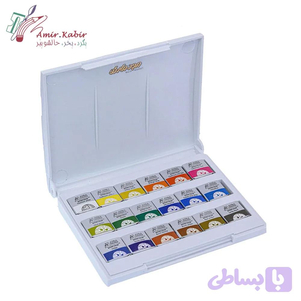 آبرنگ 18 رنگ افرا (کد FMA6O) — تصویر 1