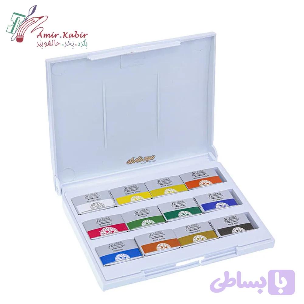 آبرنگ افرا 12 رنگ (کد 4RLER) — تصویر 1