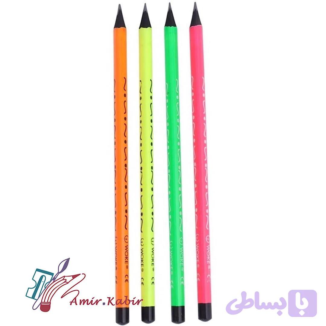 مداد مشکی 3 گوش ووک 20010