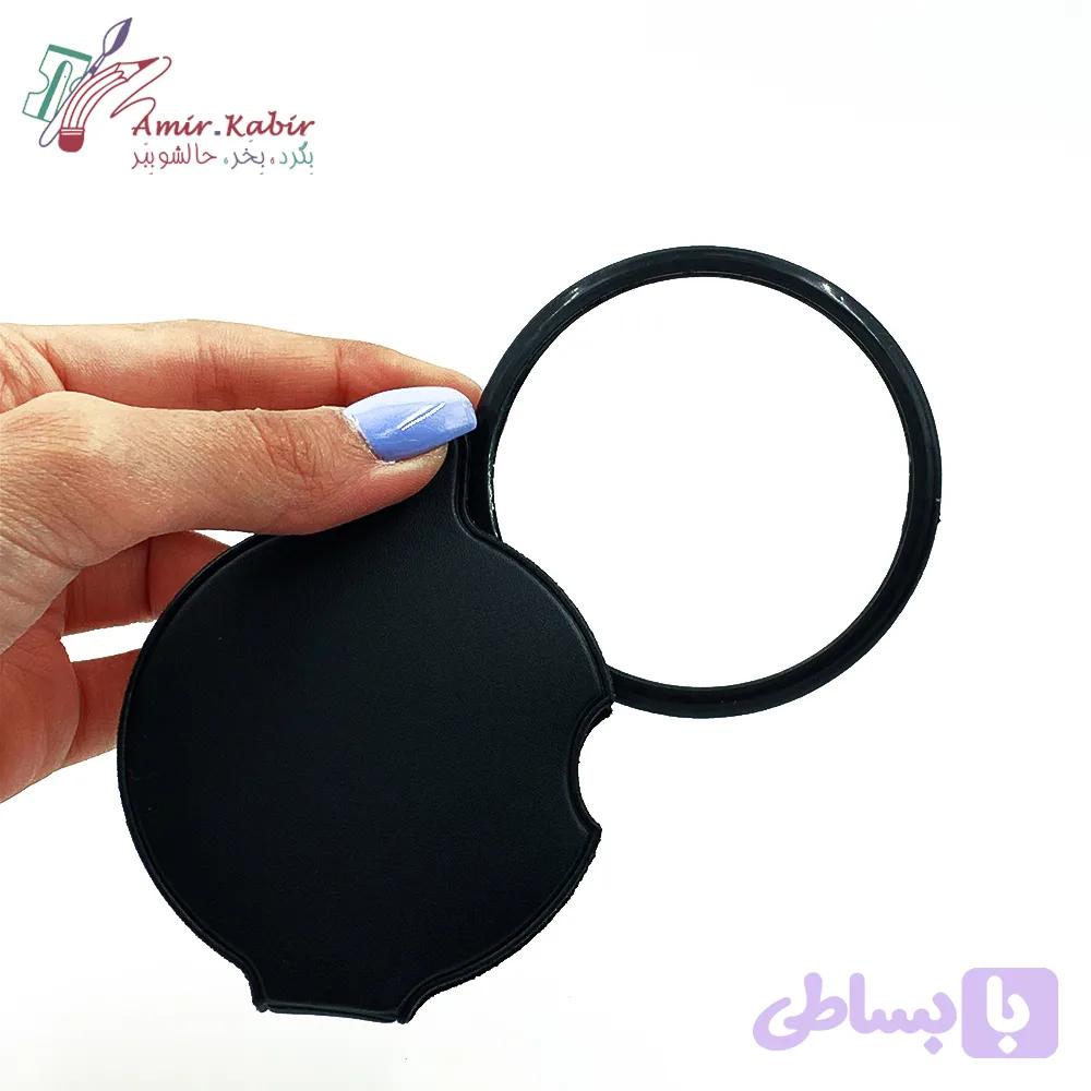 ذره بین شیشه ای جیبی چرم — تصویر 1