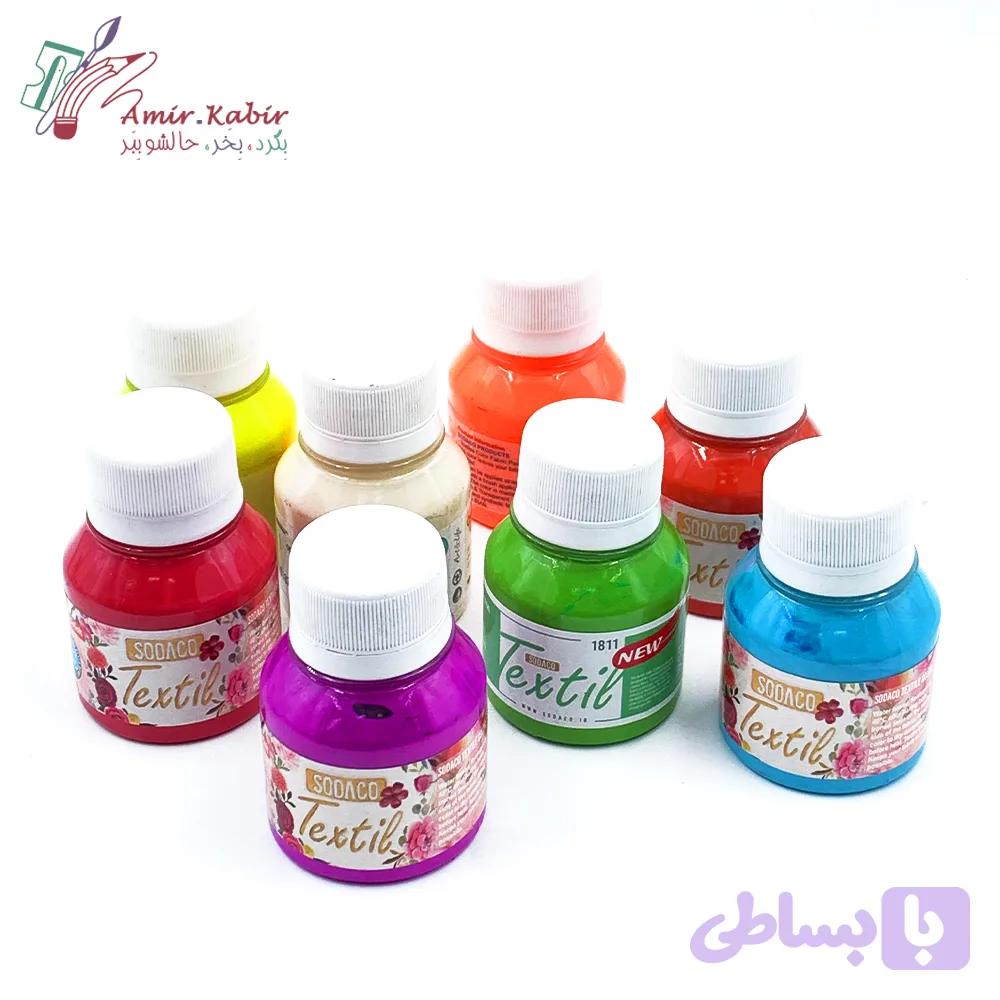 رنگ پارچه سوداکو تک رنگ