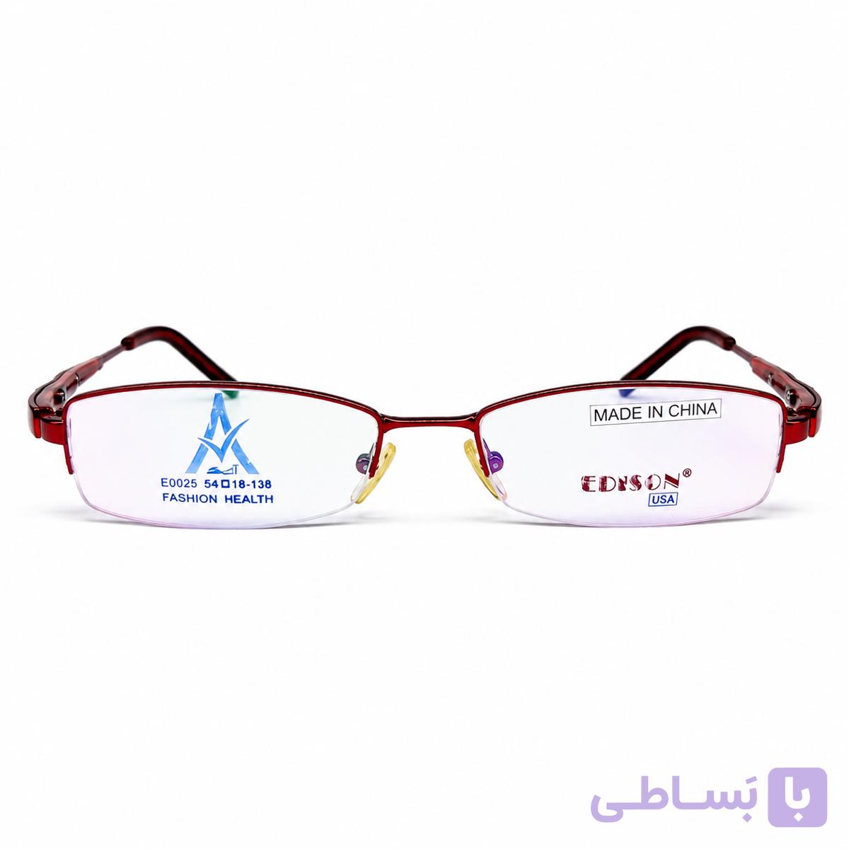عینک طبی زنانه مردانه EDISON.FELEZ — تصویر 1