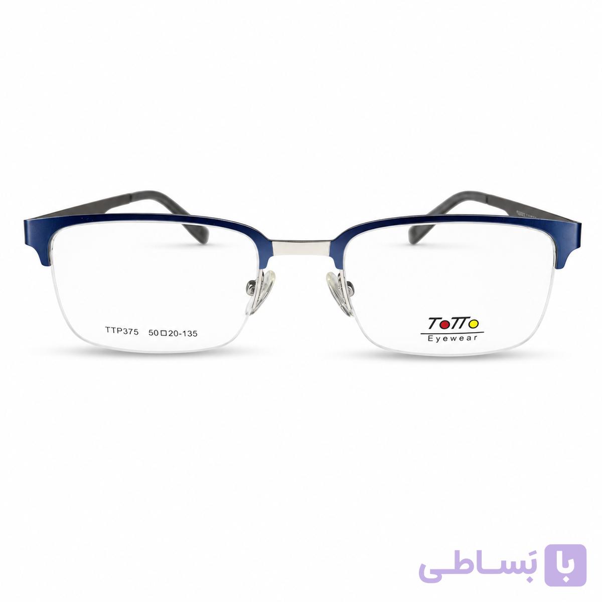 عینک طبی زنانه مردانه TOTTO.TTP375 — تصویر 1