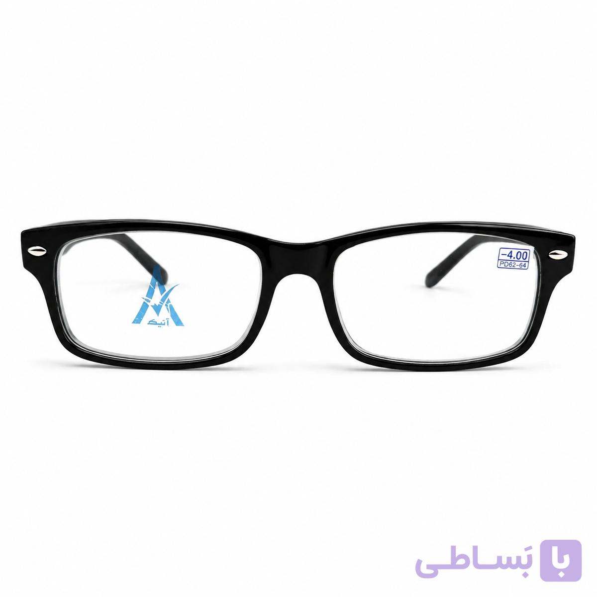 عینک طبی زنانه مردانه NOMRE.KAO.BLC+25 — تصویر 1