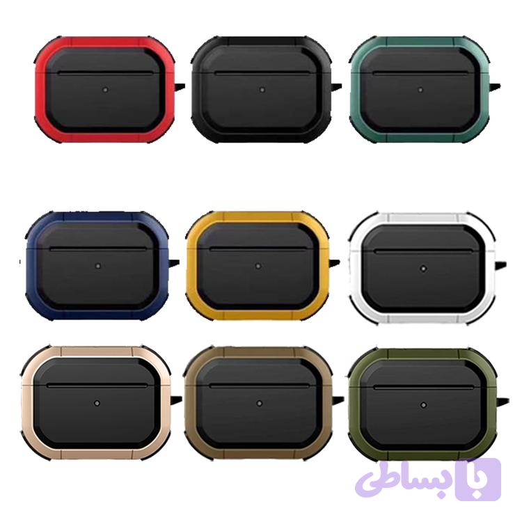کیس انتی شوک ایرپاد پرو مدل case for airpod pro model eggshell/eggshell