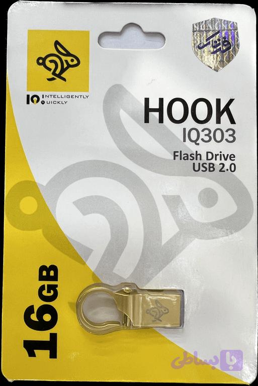 فلش مموری IQ مدل HOOK ظرفیت 16 گیگ — تصویر 1
