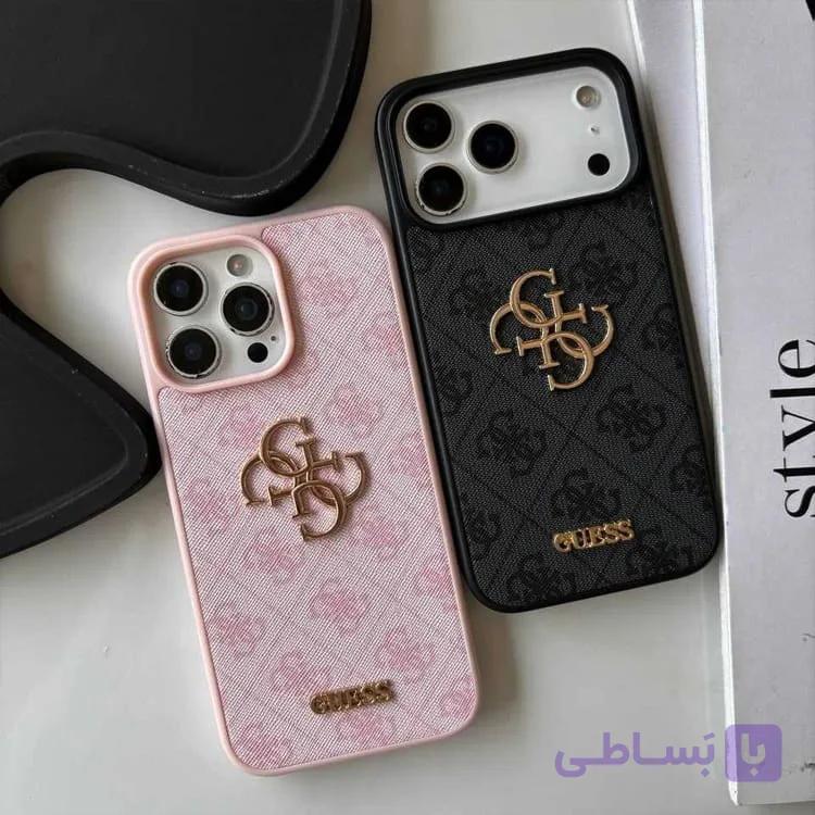 کاور گوشی آیفون 13 (iPhone 13) طرح برند گس GUESS — تصویر 1