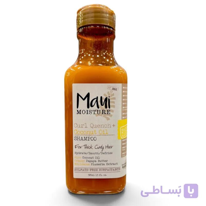 شامپو موهای فر مائویی Curl Quench + Coconut Oil حجم ۳۸۵ میل (اورجینال) — تصویر 1