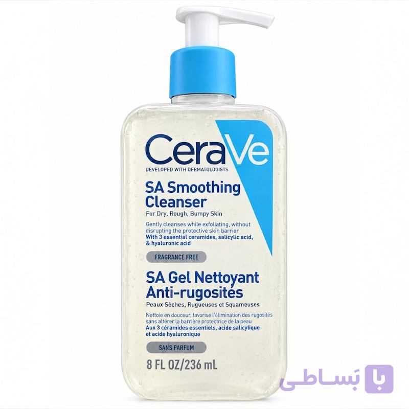 ژل شوینده ضدخشکی و زبری پوست سراوی SA حجم 236 میل (اورجینال) — تصویر 1