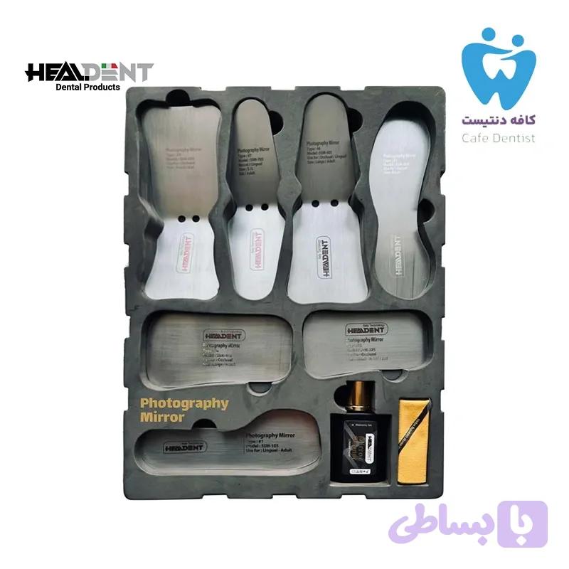 آینه فتوگرافی استیل هیلدنت (فول ست 7 عددی) – Healdent Photography Mirror — تصویر 1