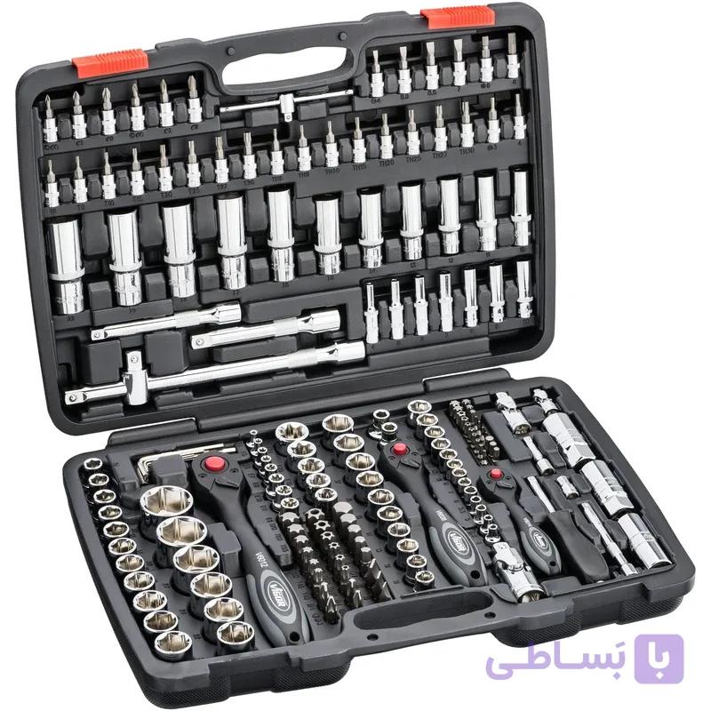 مجموعه 172 عددی آچار و سری بکس ویگور کد V2461 - پرو ابزار