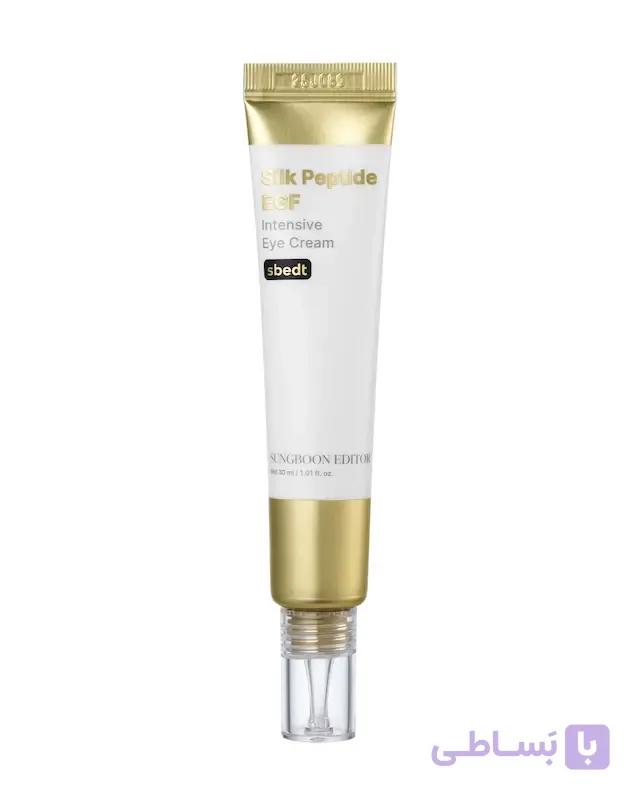 کرم دور چشم قوی سانگ‌بون ادیتورSUNGBOON EDITOR Silk Peptides EGF Intensive Eye Cream — تصویر 1