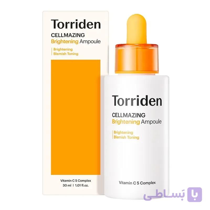 سرم روشن کننده ویتامین سی توریدن torriden cellmazing brightening ampoule — تصویر 1
