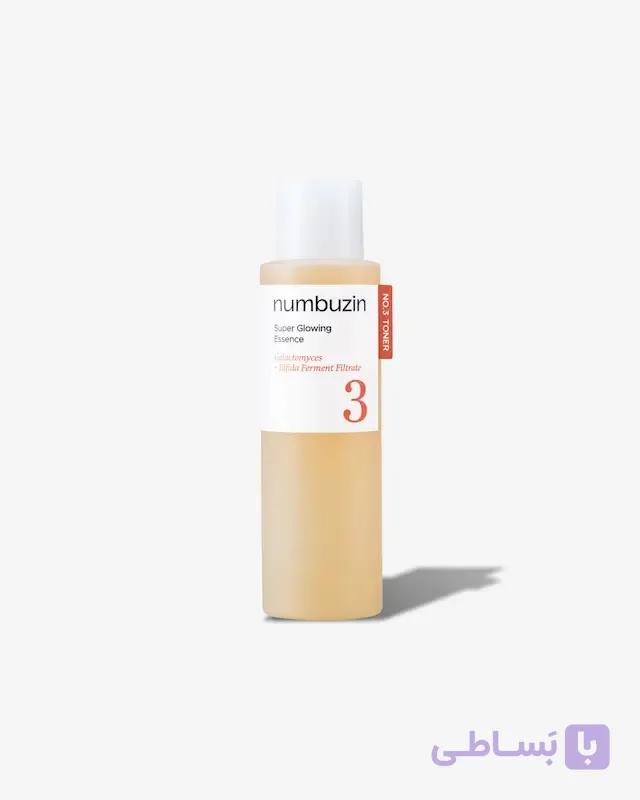 تونر اسنس نامبوزین شماره ۳ با خاصیت درخشان‌کنندگی فوق‌العاده _Nambuzin No.3 Super Glowing Essence Toner — تصویر 1