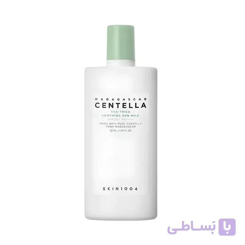 ضد آفتاب تسکین دهنده چای سبز تی تریکا سنتلا centella tea trica soothing sun milk — تصویر 1
