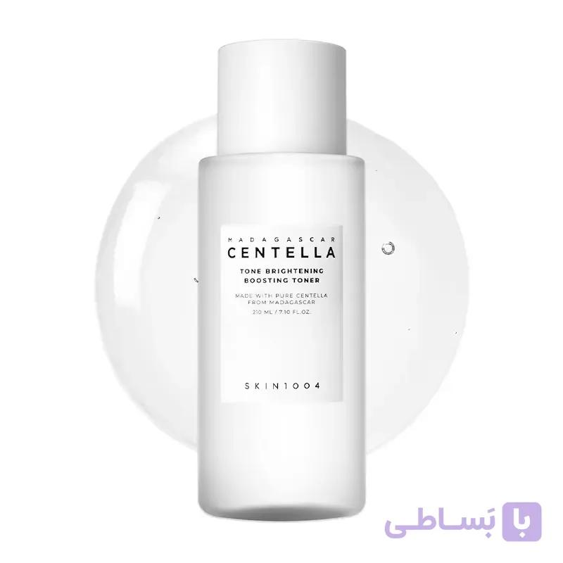 تونر بوستر روشن‌کننده و ضدلک سنتلا اسکین 1004SKIN1004 Madagascar Centella Tone Brightening Boosting Toner — تصویر 1