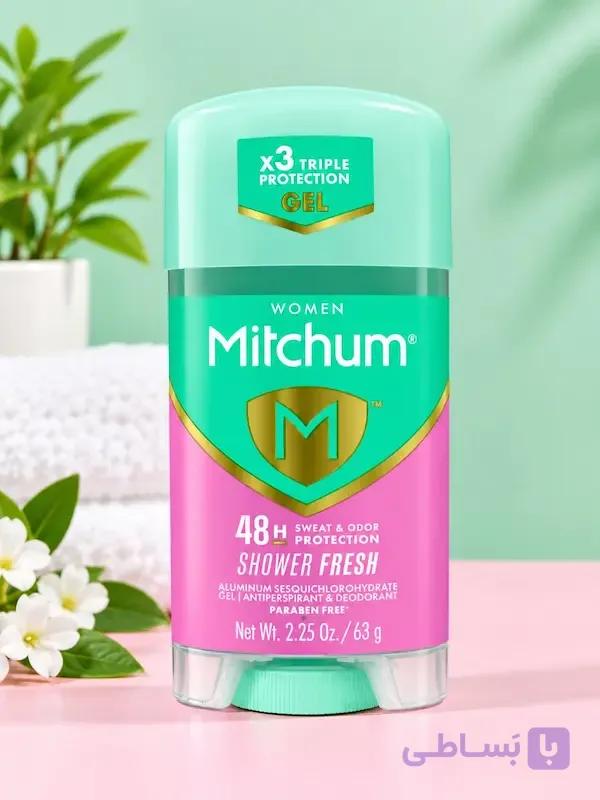 دئودورانت ژلی ضد تعریق زنانه میچام Mitchum مدل Shower Fresh Mitchum Women Advanced Control Shower Fresh