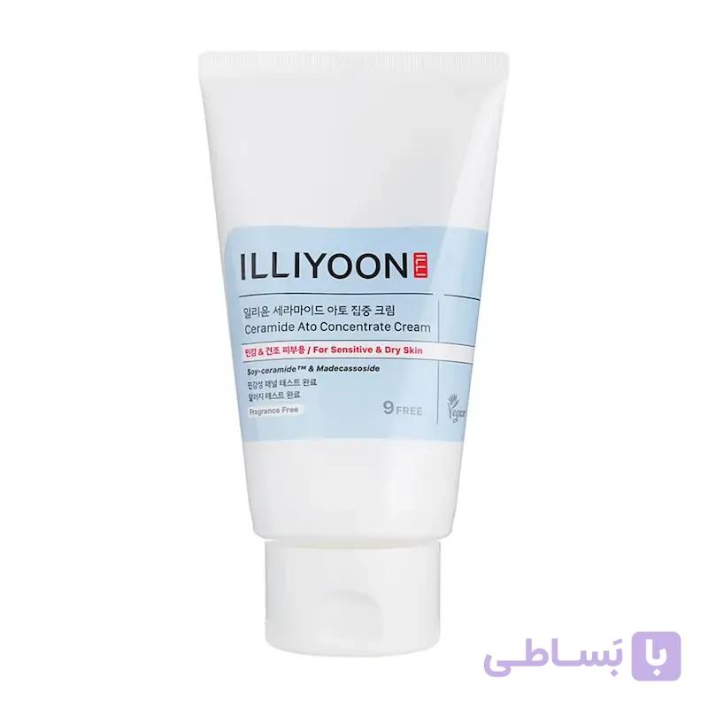 کرم مرطوب کننده و تقویت کننده کنسانتره سراماید ایلیون Illiyoon Ceramide Ato Concentrate Cream