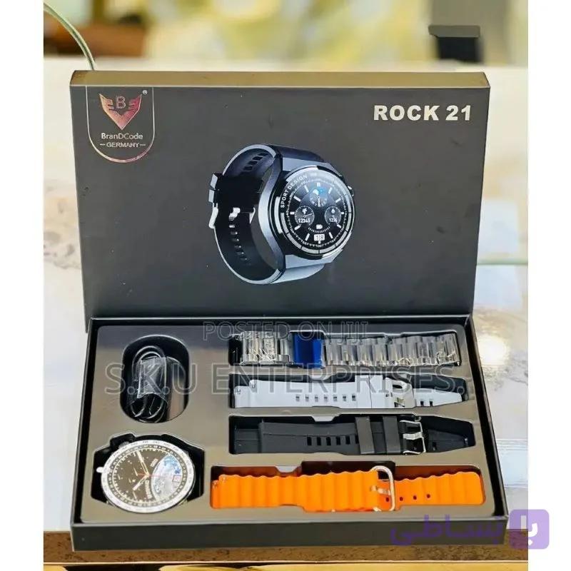 ساعت هوشمند صفحه گرد rock 21 — تصویر 1