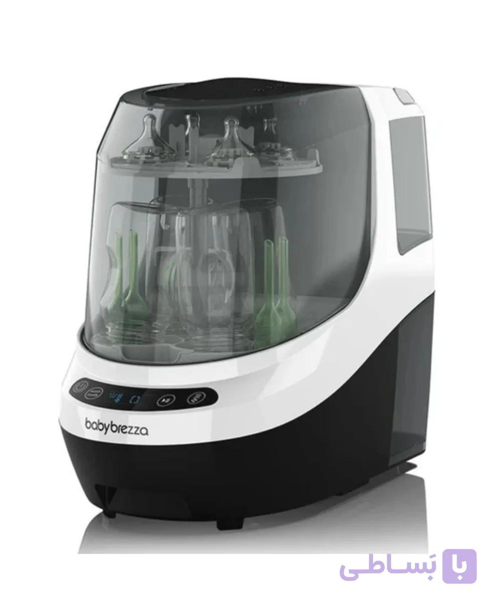 دستگاه شیشه شور اتوماتیک بیبی برازا با قابلیت استیل و خشک کن مدل واشر پرو baby brezza،با ضمانت اصالت کالا