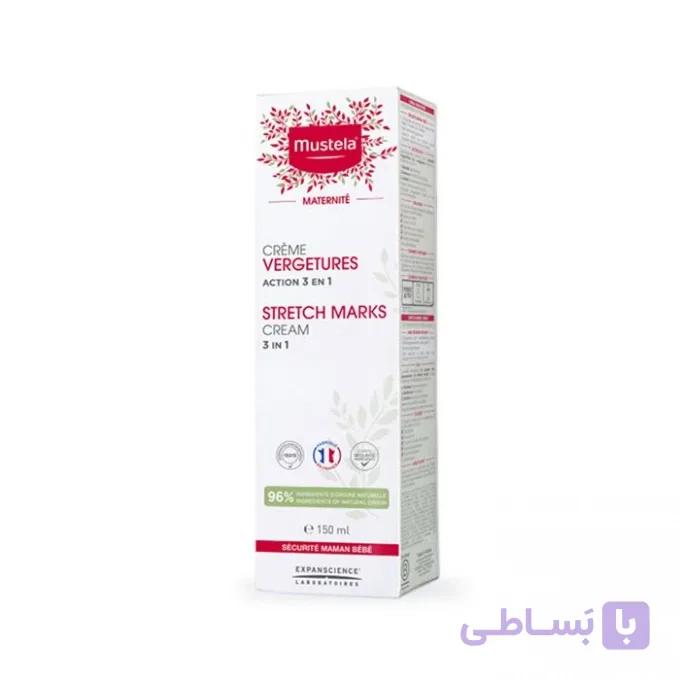 کرم پیشگیری و رفع ترک شکم موستلا ،اماراتی اصل حجم 150 میلی لیتر تاریخ جدید، با ضمانت اصالت کالا