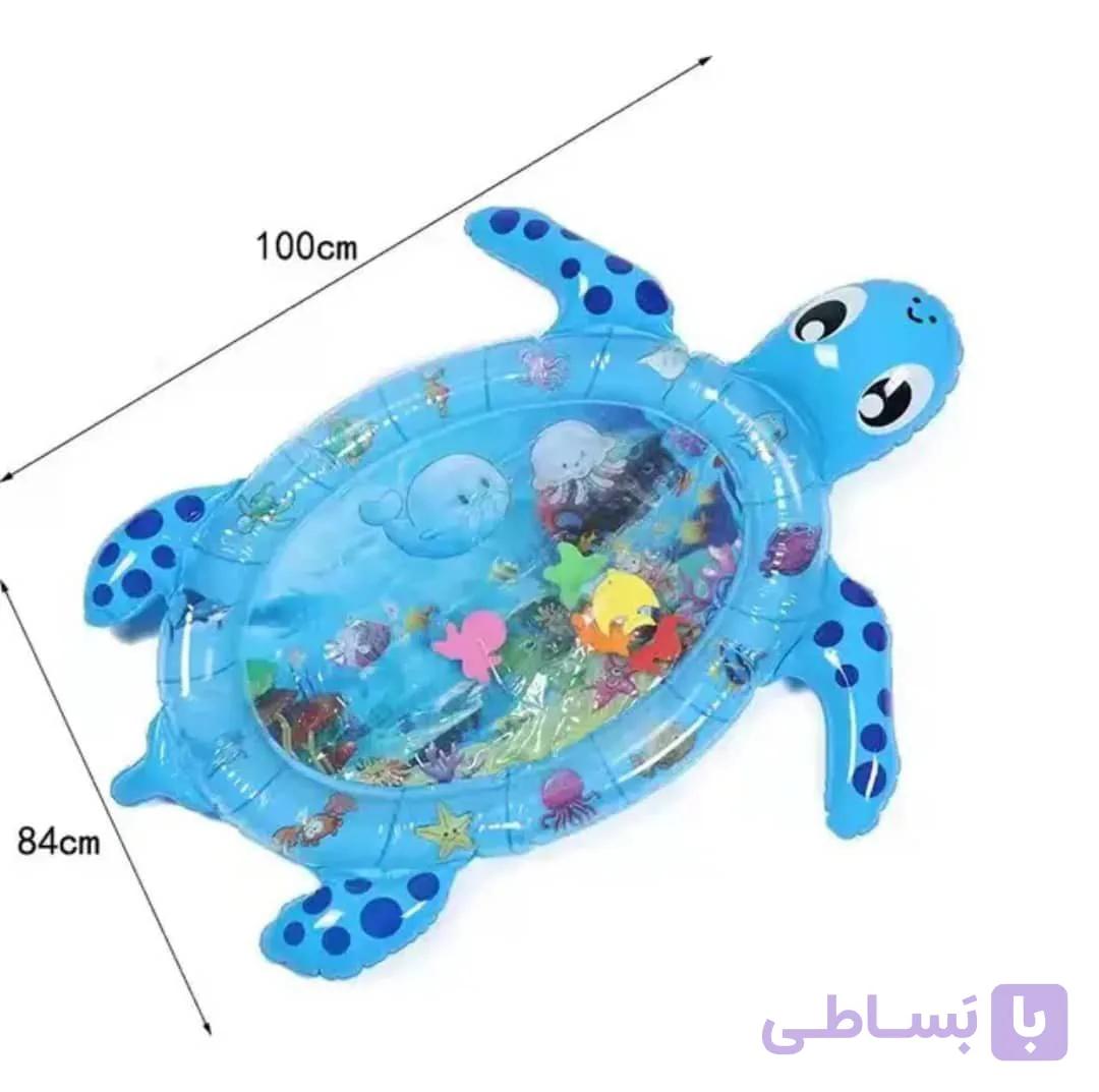 واتر مت لاکپشت سایز بزرگ کیفیت عالی،طرح اکواریومی