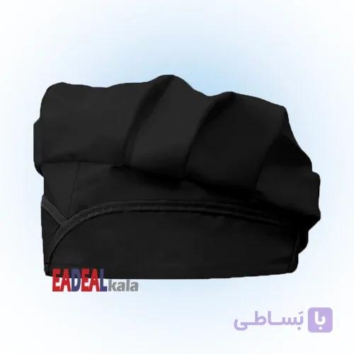 کلاه قارچی مشکی خضرا کد 3820411