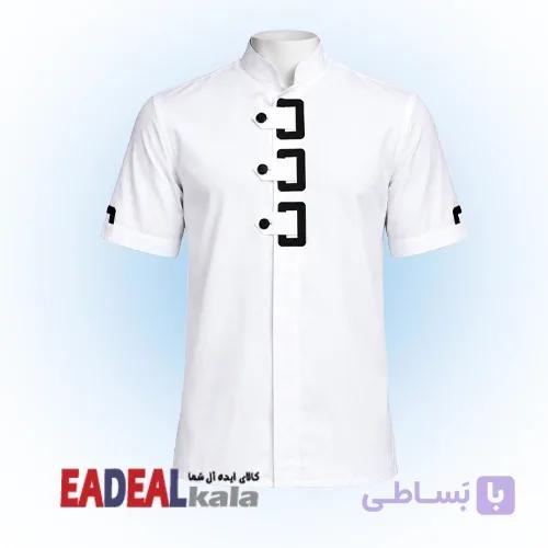 لباس کار خضرا مدل مانی سفید کد 43811 — تصویر 1
