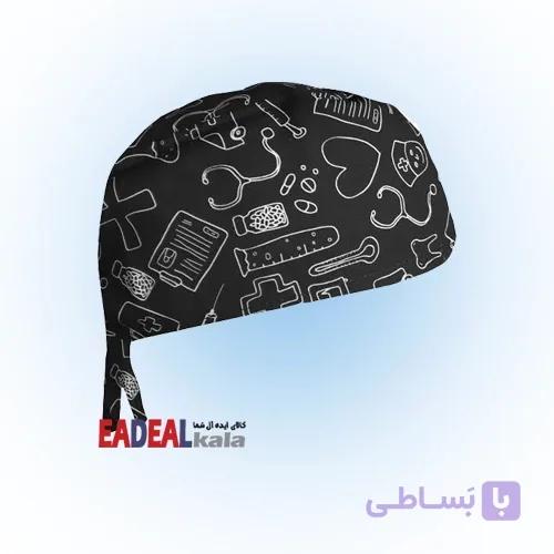 کلاه آزمایشگاهی مشکی جاما کد 3820722