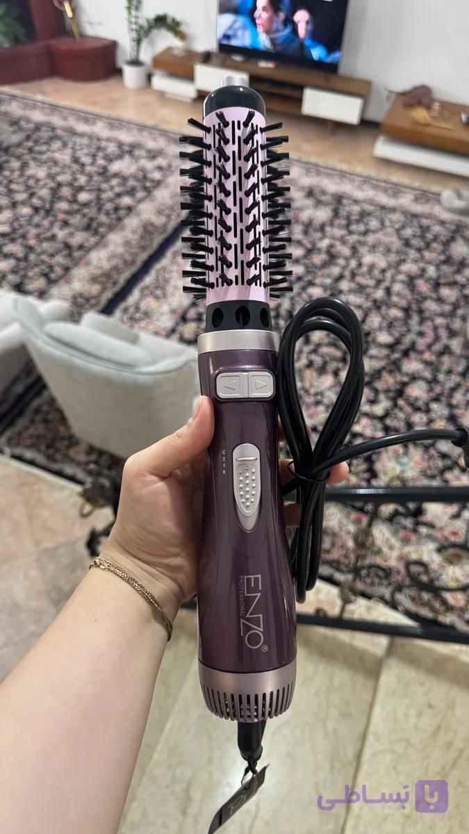سشوار چرخشی انزو دو سر