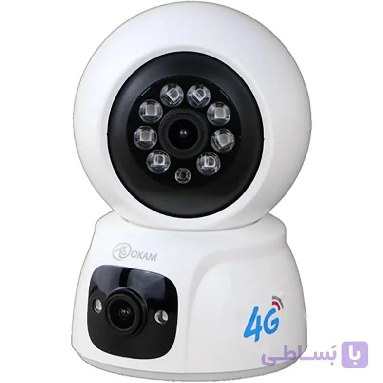 دوربین بیبی کم سیمکارتی 4G دو لنز O-KAM — تصویر 1