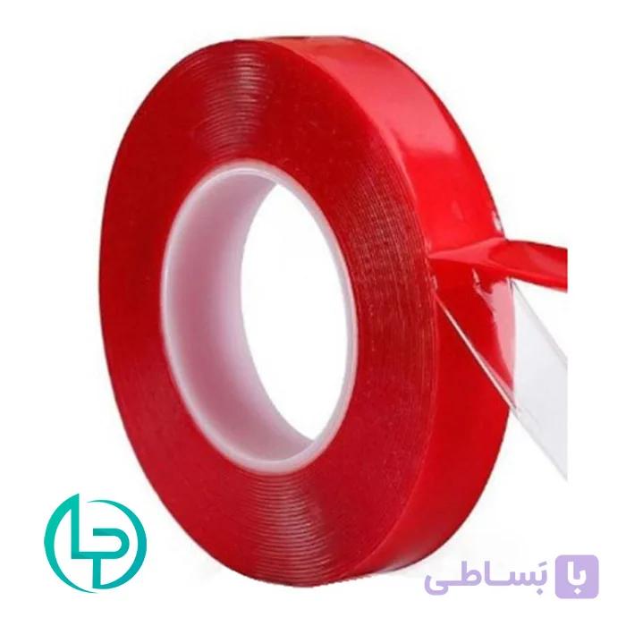 چسب دو طرفه ژله‌ای شفاف 2 سانتی‌متر