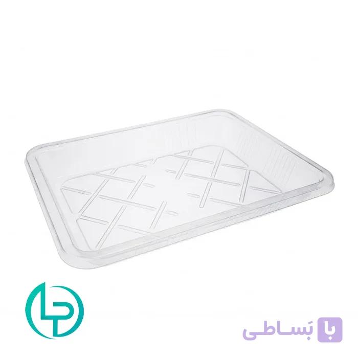 ظرف مستطیلی شفاف به‌ظرف