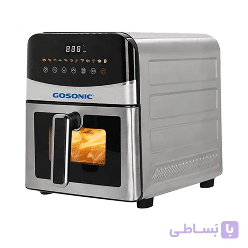 سرخ کن گوسونیک GAF-869 | ظرفیت ۹ لیتر، توان ۲۵۰۰ وات، دو المنت — تصویر 1