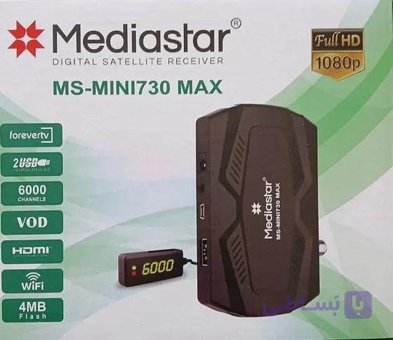 گیرنده دیجیتال مدیا استار MS-mini730 Max | رسیور ماهواره‌ای فول اچ دی — تصویر 1