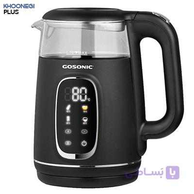 کتری برقی گوسونیک مدل GSK-770 | استیل بی‌سیم با قطع خودکار — تصویر 1