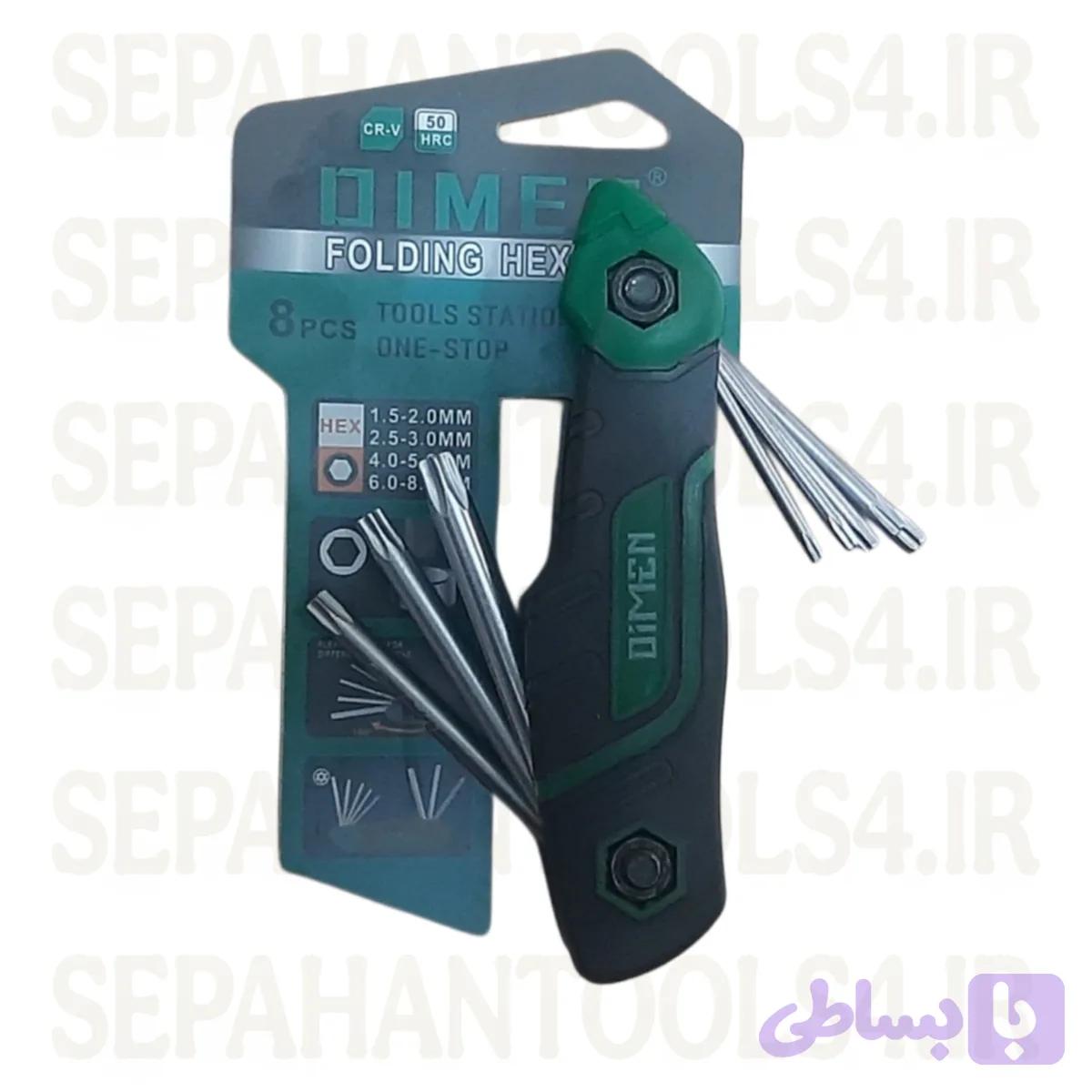 آچار ستاره چاقویی دایمن cr_v