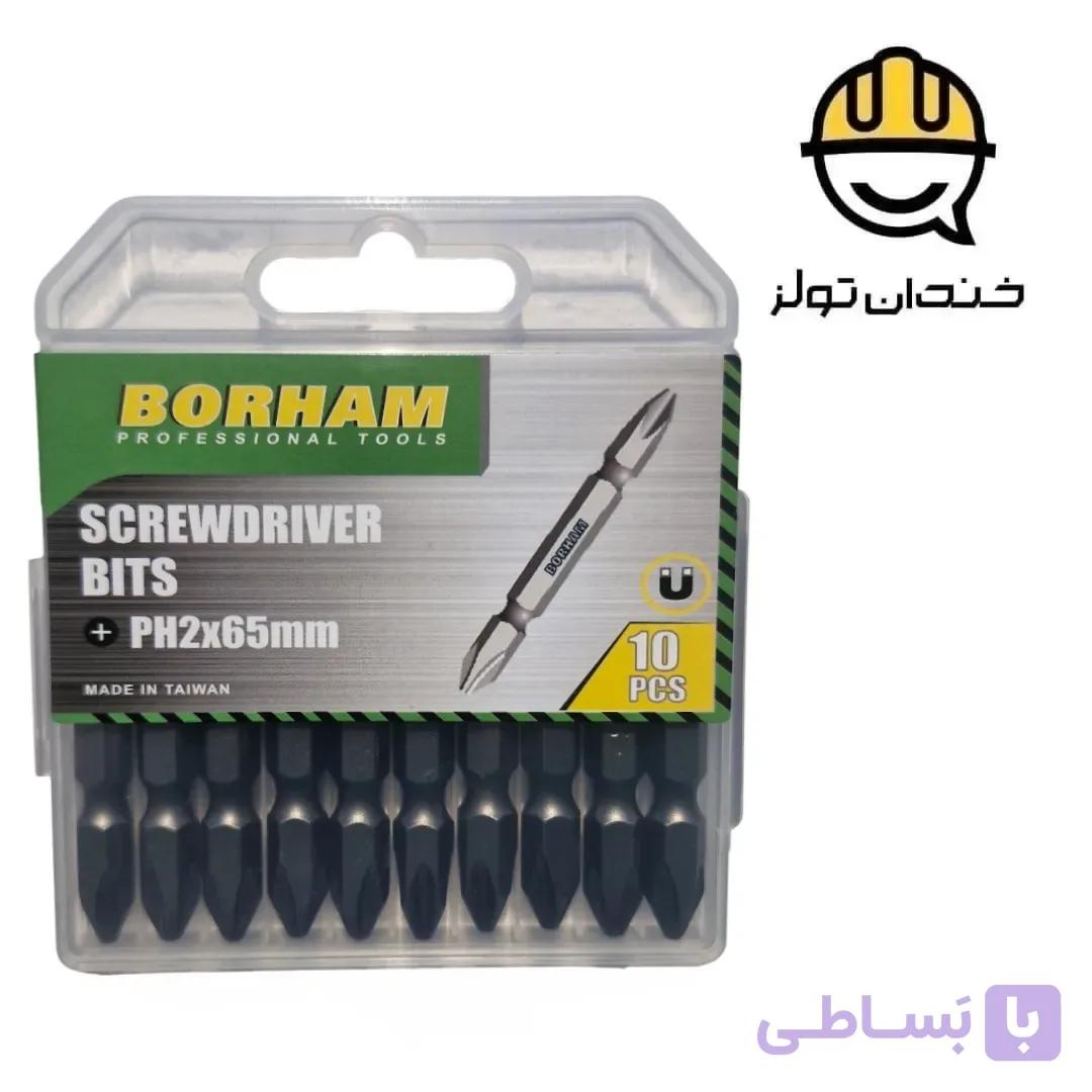 پیچ گوشتی سر دریلی دو سر چهارسو تایوانی — تصویر 1