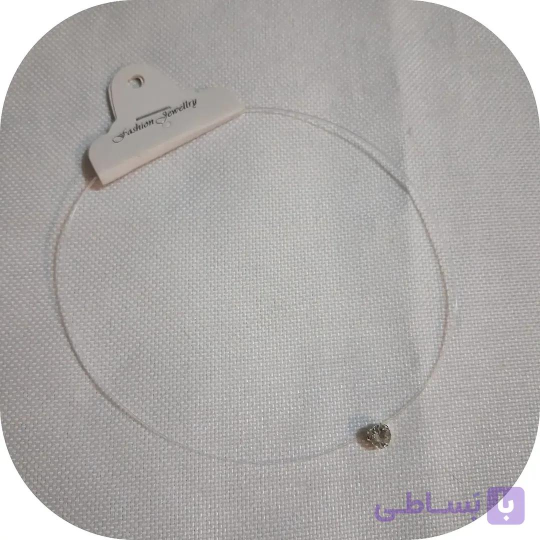 گردنبند بند نامرئی نگیندار