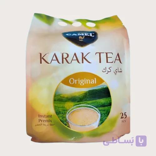 شیر چای کرک Camel بسته 25 عددی (طعم زنجبیل) — تصویر 1