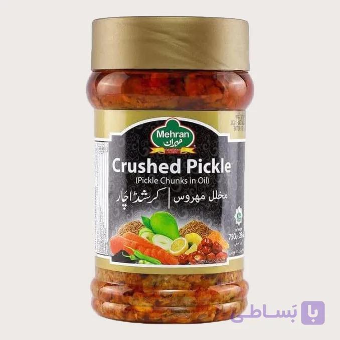 ترشی انبه مخلوط روغنی مهران بدون هسته (لیته) 750 گرمی