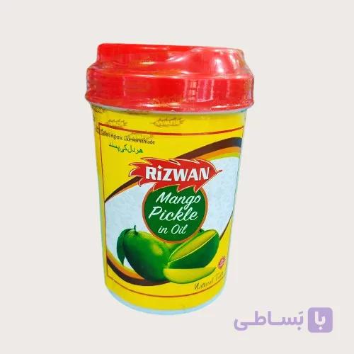 ترشی انبه پاکستانی خالص رضوان Rizwan یک کیلوگرمی — تصویر 1