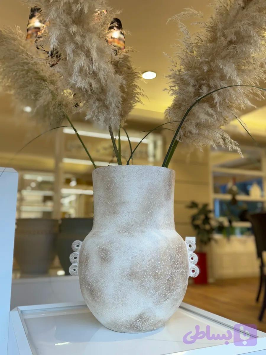 گلدان سفالی پتینه