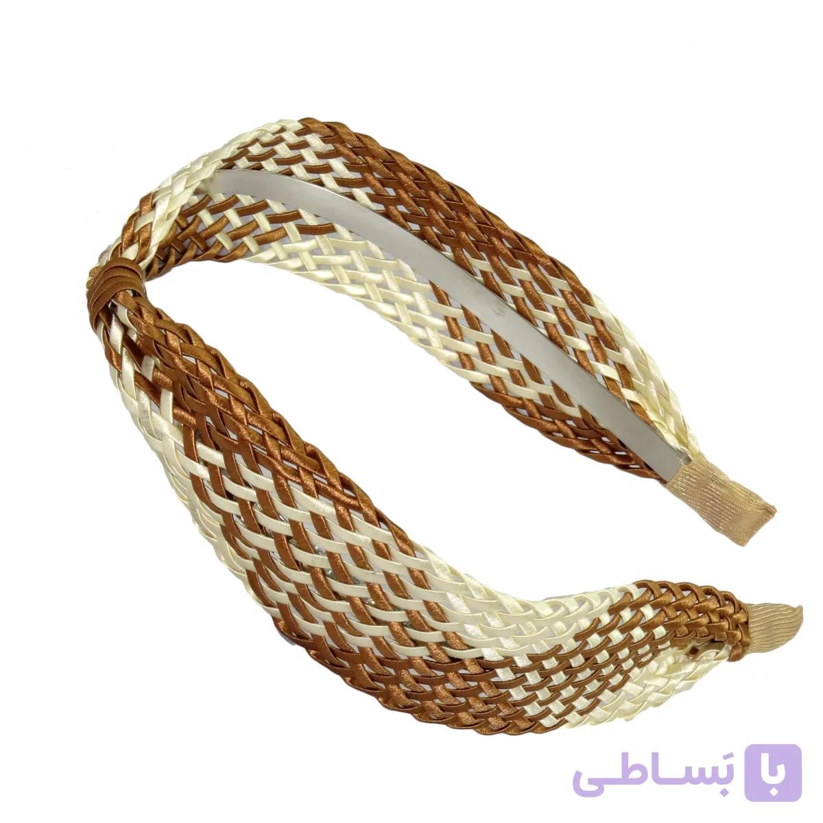 تل مو زنانه مدل گره ای حصیری کد 4103 — تصویر 1