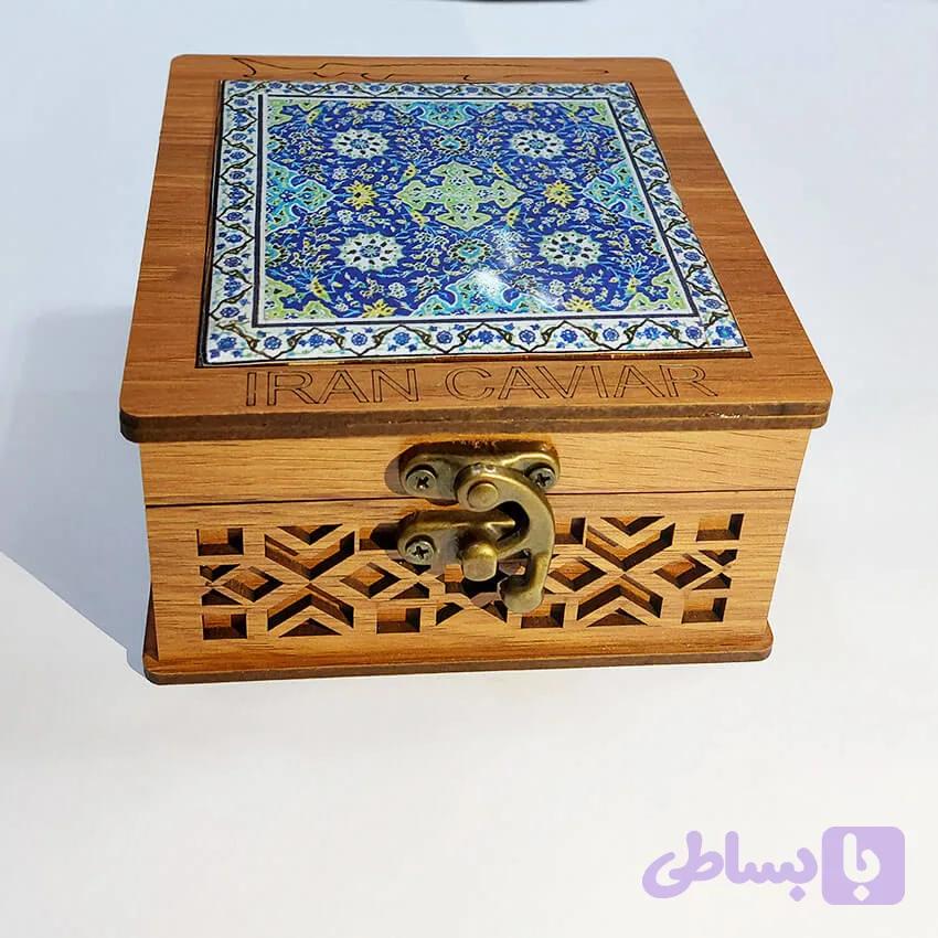 جعبه کادو خاویار | مدل‌های لاکچری + مشخصات فنی و ابعاد دقیق — تصویر 1