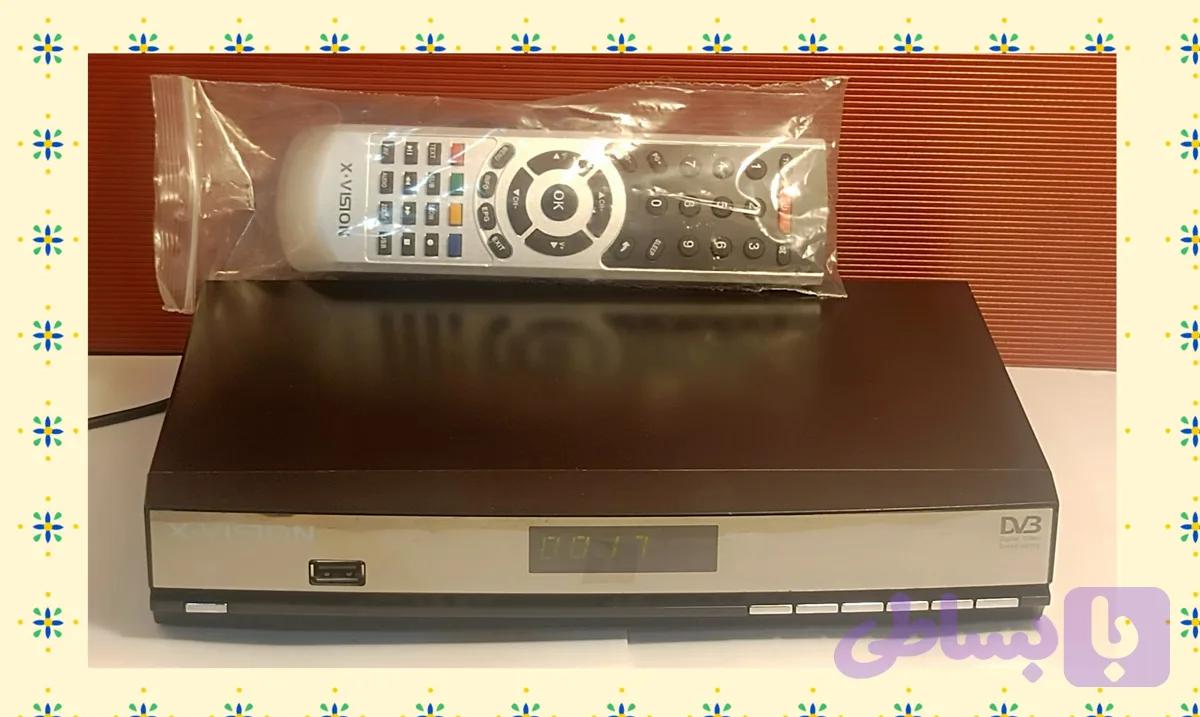 گیرنده دیجیتال ایکس ویژن مدل XDVB-363 مدل آداپتوری